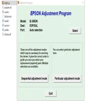 Epson B-300DN Adjustment Program