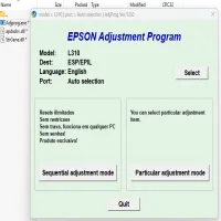 Epson L310 Adjustment Program ( Resetter )