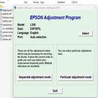Epson L350 Adjustment Program ( Resetter )