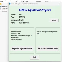 Epson L365 Adjustment Program ( Resetter )