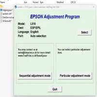 Epson L510 Adjustment Program ( Resetter )