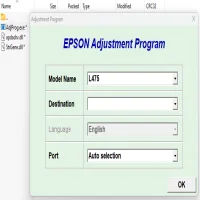 Epson L475 Adjustment Program ( Resetter )