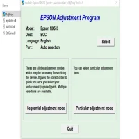 Epson Stylus NX515 Adjustment Program
